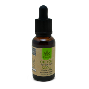 Kanabi Aceite CBD 500mg Full Spectrum – Suplemento de Cáñamo 30 mL